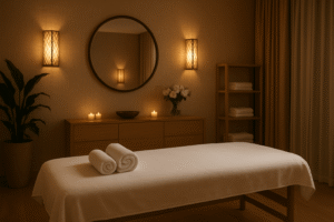 اتاق ماساژ حرفه‌ای هفت برگ سبز در تهران